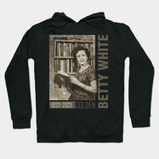 betty white - golden Hoodie